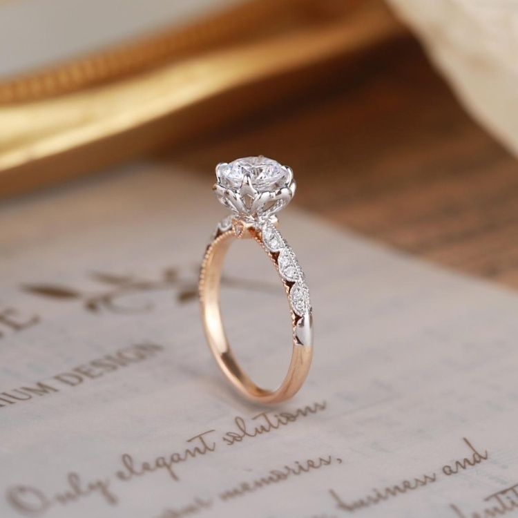 Nhẫn Cầu Hôn Vàng PH21